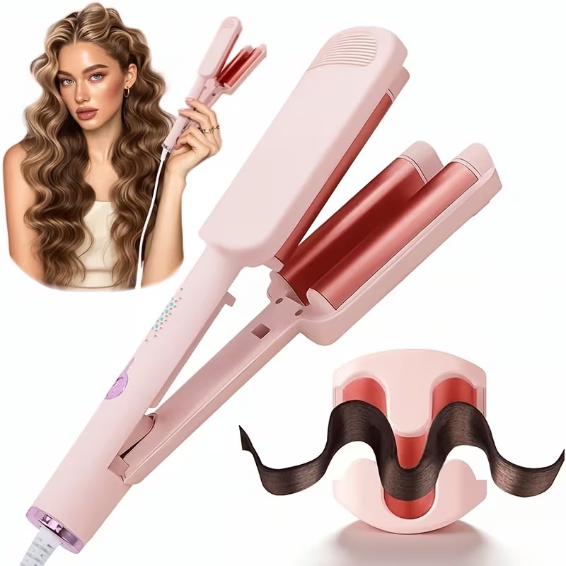 Deep Wave Curling Iron Styling Tool